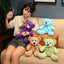 Little Bear Stuffed Animal Purple 35cm 14in