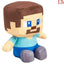 Minecraft Plushie Stuffed Animal Steve Sitting