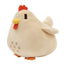 Plush Chicken Stuffed Animal Creamy White 20cm 8in