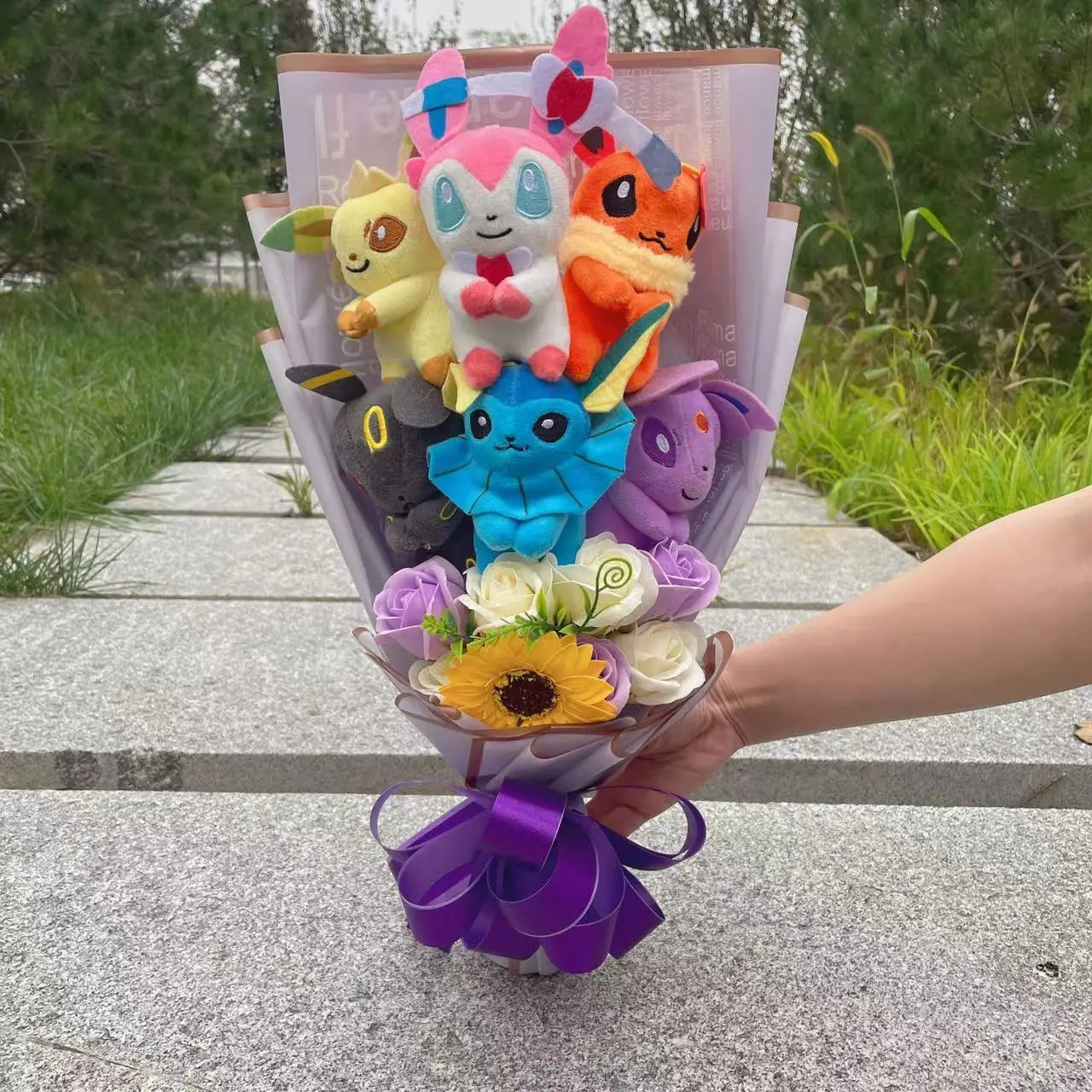 Pokemon Valentine's Day Bouquet Plush 45cm 18in 1