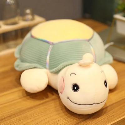 Purple Turtle Stuffed Animal Green
