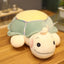 Purple Turtle Stuffed Animal Green