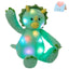 Rainbow LED Monkey Stuffed Animal Dinosaur