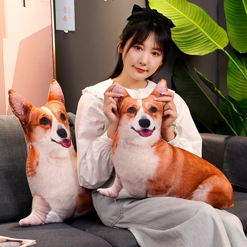 Realistic Dog Stuffed Animal