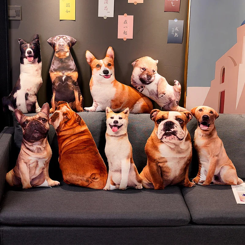 Realistic Dog Stuffed Animal