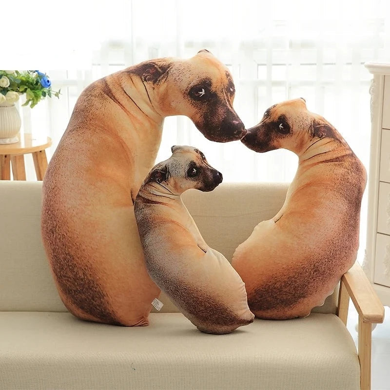 Realistic Dog Stuffed Animal