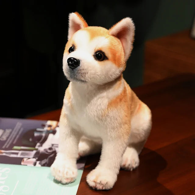 Realistic Shiba Stuffed Animal 30cm 12in C