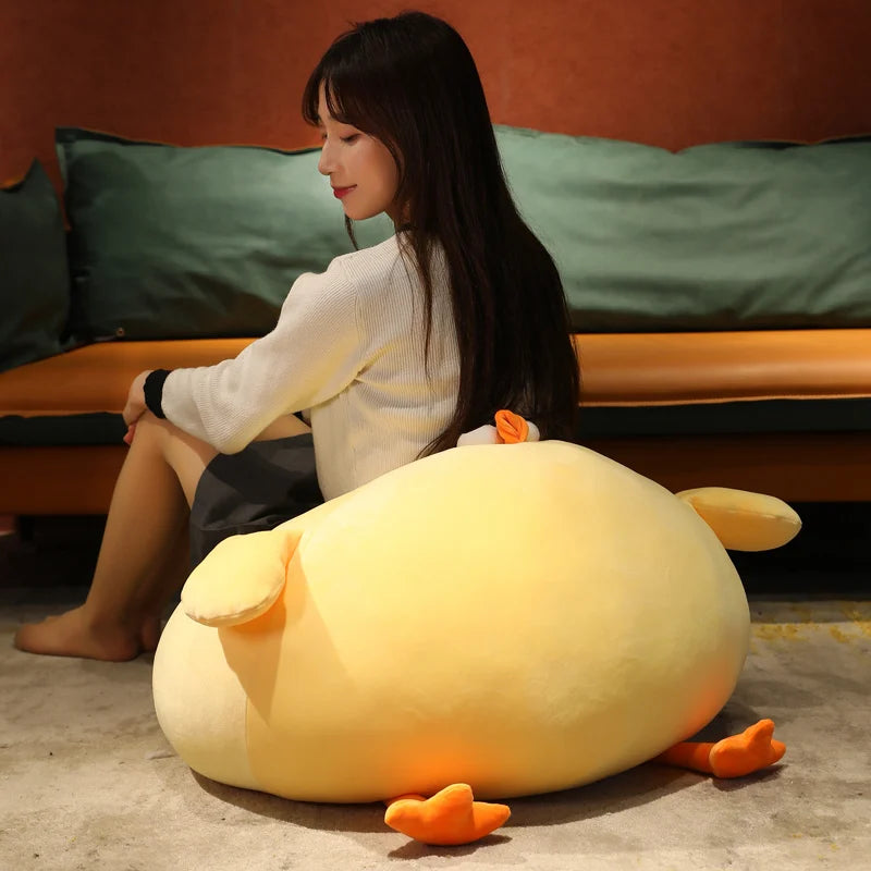 Round Chicken Stuffed Animal
