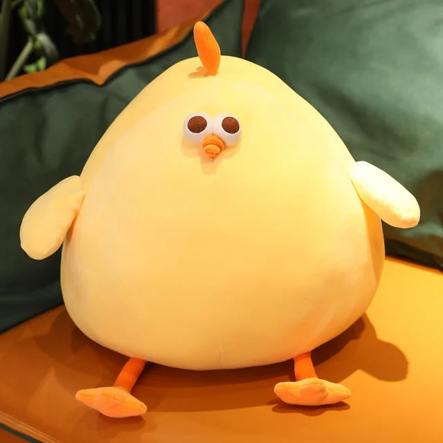 Round Chicken Stuffed Animal 65cm 26cm