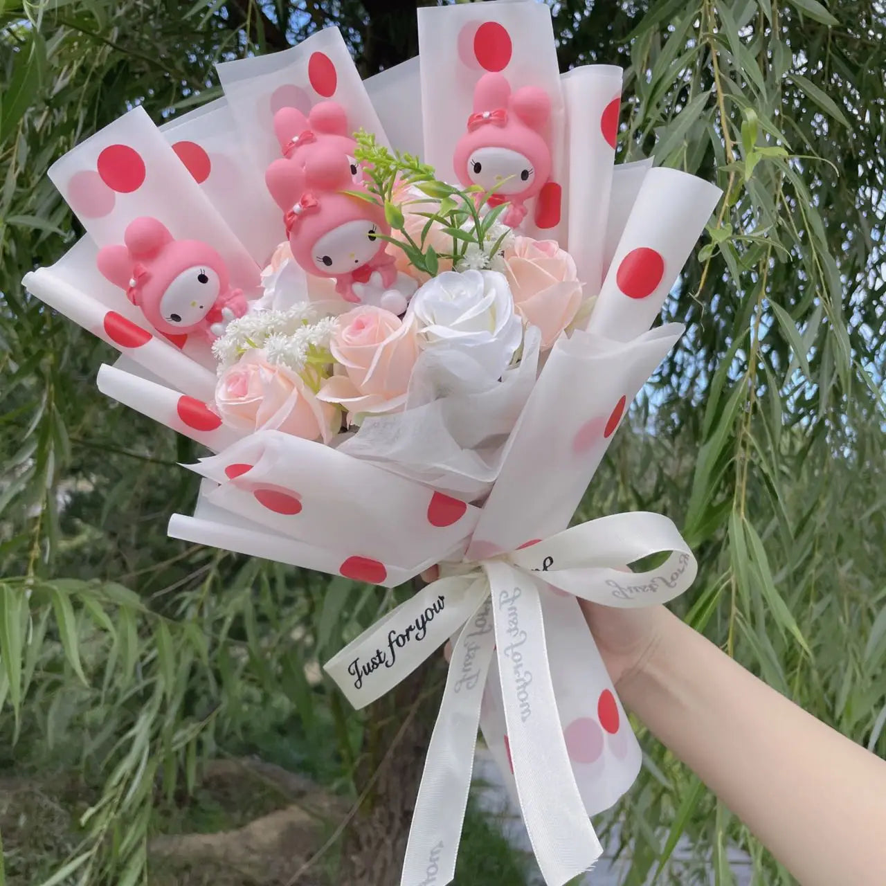 Sanrio Characters Valentine's Day Plush Bouquets 36-37cm