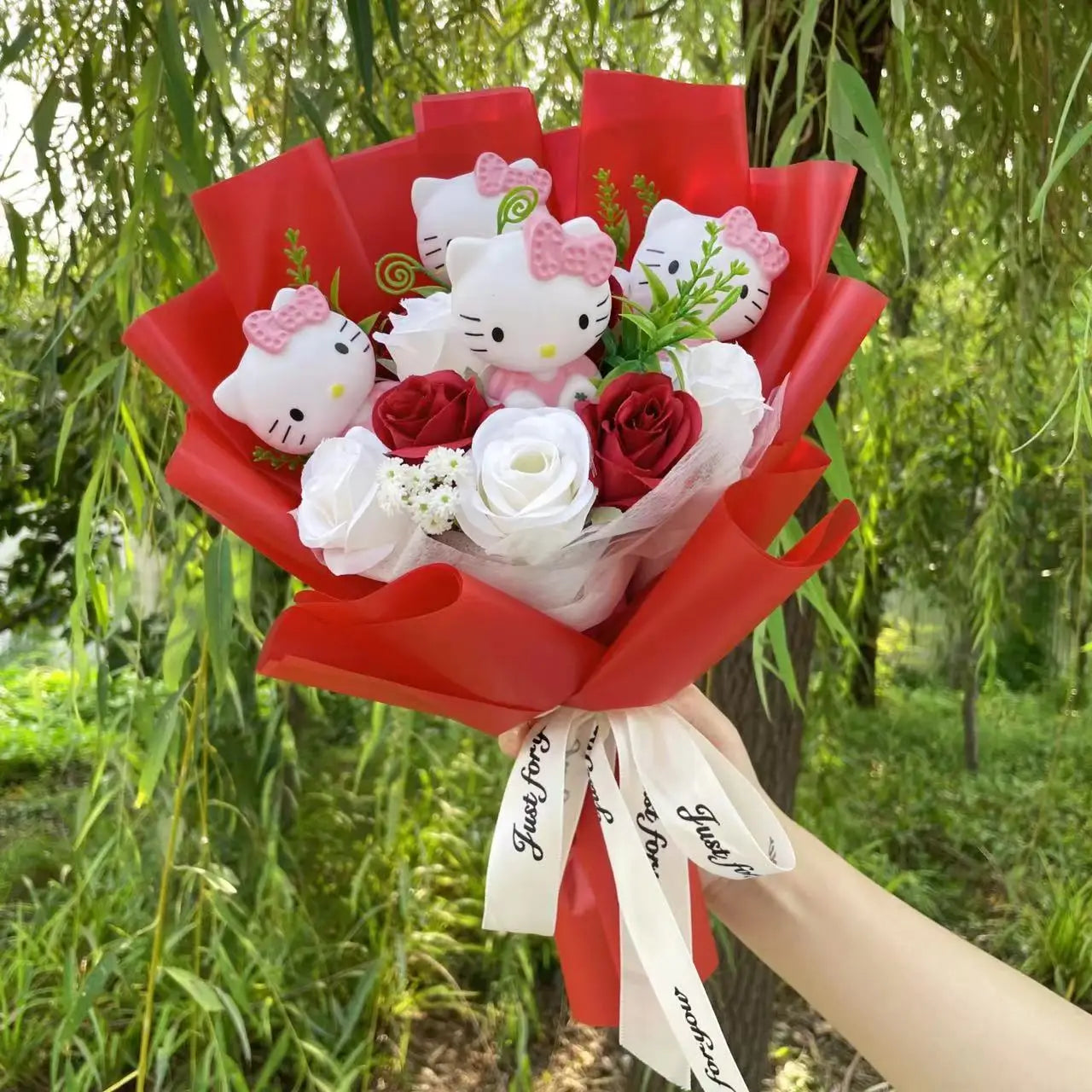 Sanrio Characters Valentine's Day Plush Bouquets 2-35cm