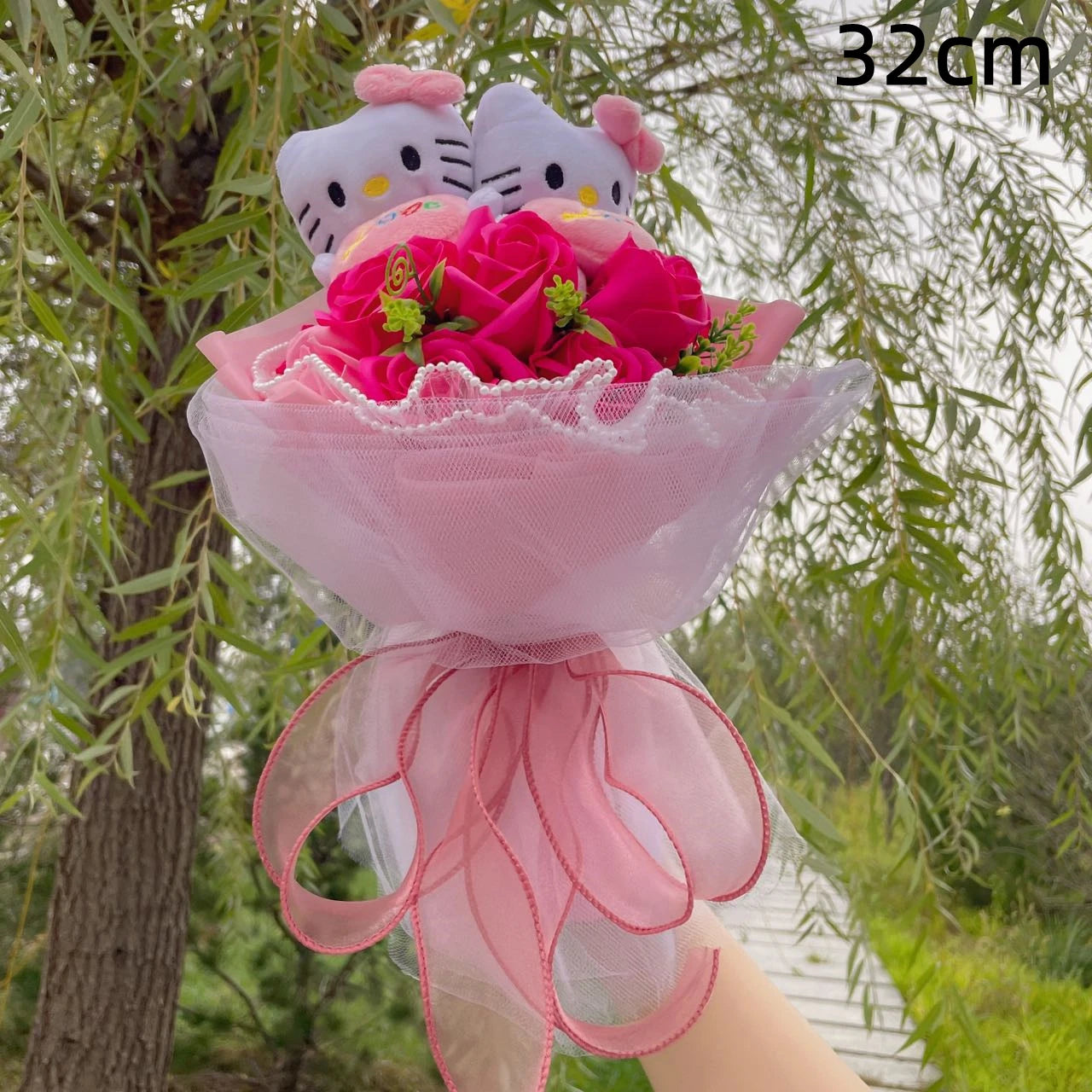 Sanrio Characters Valentine's Day Plush Bouquets 10-35cm