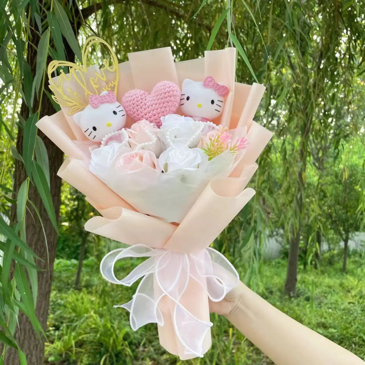 Sanrio Characters Valentine's Day Plush Bouquets 30-37cm