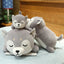 Sleeping Dog Stuffed Animal