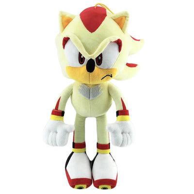 Sonic The Hedgehog Stuffed Animal 33cm 13in Shadow Super Sonic