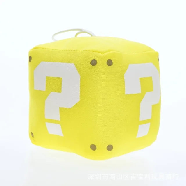 Super Mario Bros Block Stuffed Animal