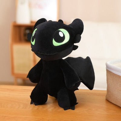 Toothless How To Train Your Dragon Stuffed Animal Black