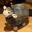 Vintage Lamb Stuffed Animal Gray